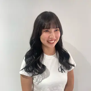 ロング カラー ボブ／ブリーチカラー ／ゆづき🌟のヘアスタイル