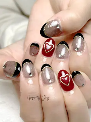 ネイル infinity skyのネイルデザイン