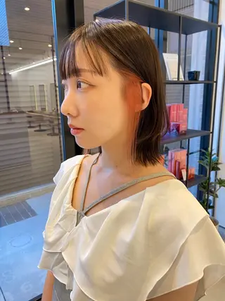 ショート カラー sand 大阪梅田所属・ショートパーマ🌀 ✂︎小寺仁紫のヘアスタイル