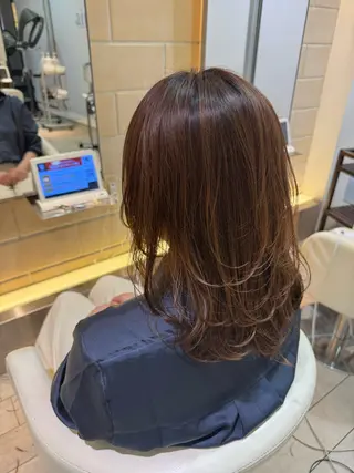 ミディアム air銀座所属・木村 詩渚のヘアスタイル