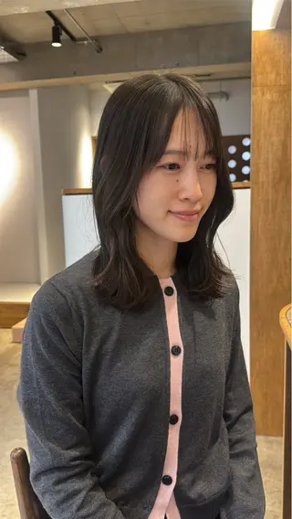 ミディアム 名駅/髪質改善 /ストレートEndoのヘアスタイル