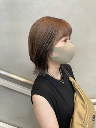 ミディアム カラー 沖縄/ヘアアレンジ /ナカノのヘアスタイル