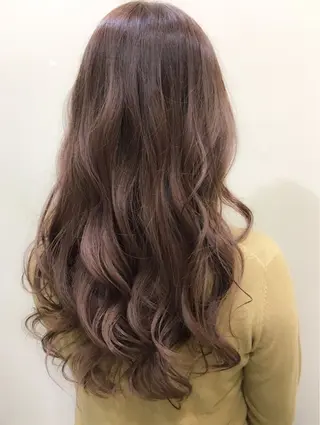 ロング カラー パーマ stylist/ボブ ことの/韓国レイヤーのヘアスタイル