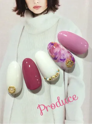 ネイル Sympa 𝓜iwako🐰ᩚのネイルデザイン