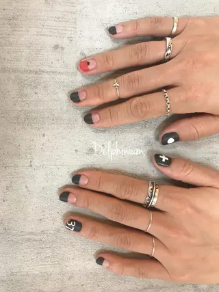 メンズ ネイル 岡本 友恵のネイルデザイン