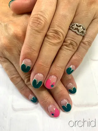 ネイル orchid ♡オーキッドのネイルデザイン