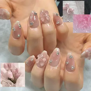 ネイル 🎀sao🎀銀座 韓国/ワンホンネイルのネイルデザイン