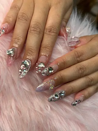 ネイル rukianail 新里のネイルデザイン