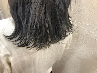 ミディアム カラー ENIF ヤマグチアツコのヘアスタイル