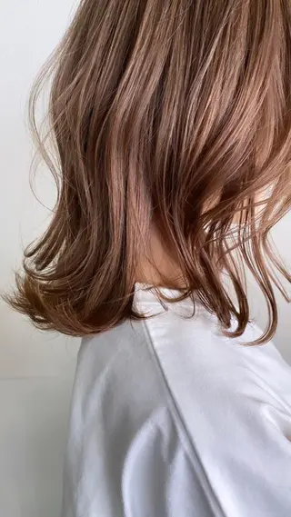 ミディアム カラー LOVESTOIKE 堂本のヘアスタイル