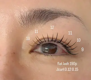 マツエク・マツパ edur所属・edur 梶並のマツエク・マツパデザイン