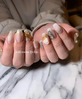 ネイル ﾈｲﾙﾙｰﾑﾘｯｶ 𝐦𝐚𝐲𝐮のネイルデザイン