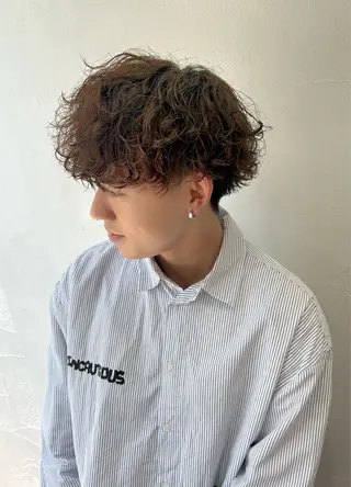 パーマ メンズ ✂︎店長✂︎ ちさきのヘアスタイル