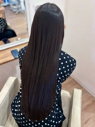 ロング パーマ 永井大樹✨ 透明感カラー✨のヘアスタイル