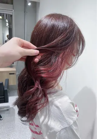 ロング 🐺立川のウルフ屋 さん🐺おかみ🐺のヘアスタイル