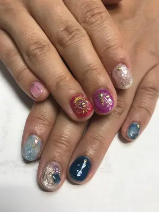 ネイル nail salon en familleのネイルデザイン