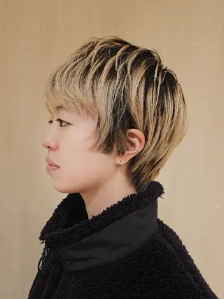 ショート 社内カット講師・店長 菅原賢一のヘアスタイル