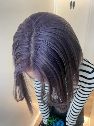 セミロング カラー マツエク/ハイト ーン🌺kae🌺のヘアスタイル