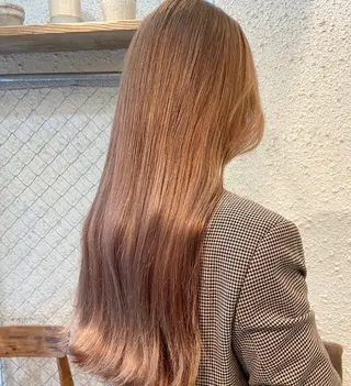 カラー ブリーチカラー×艶 🍨mihoのヘアスタイル