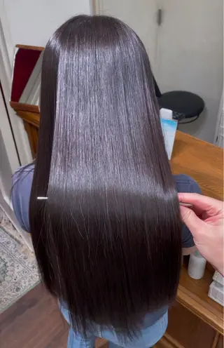 ロング カラー 渋谷/原宿 カラー× トリートメント ｻﾜのヘアスタイル