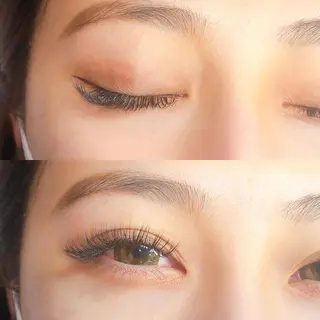 マツエク・マツパ . Minaのマツエク・マツパデザイン