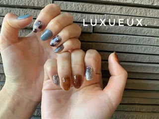 ネイル LUXUEUX春日店所属・LUXUEUX春日店 (ルクソー)のネイルデザイン