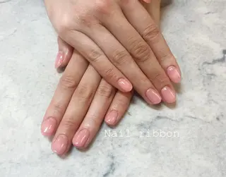 ネイル ネイルリボン 笠井のネイルデザイン
