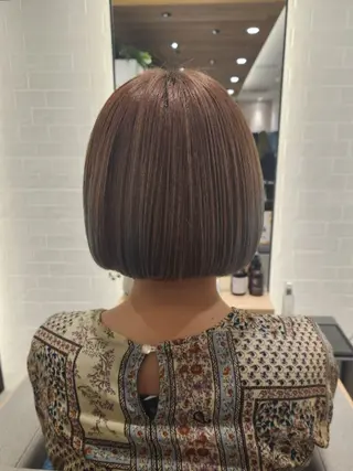 ショート 💜艶髪カラー💜 🎶富川美希🎶のヘアスタイル