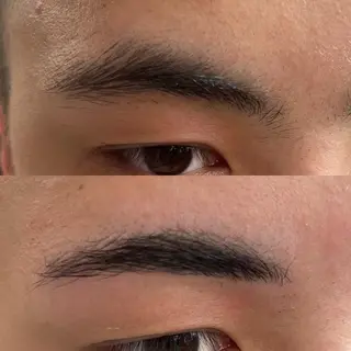 カラー フェザーパーマ 🪶⛓️安部侑希のヘアスタイル