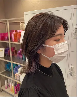 ミディアム カラー 沖縄/ヘアアレンジ /ナカノのヘアスタイル
