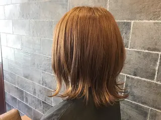 ミディアム カラー 鈴村 大介のヘアスタイル