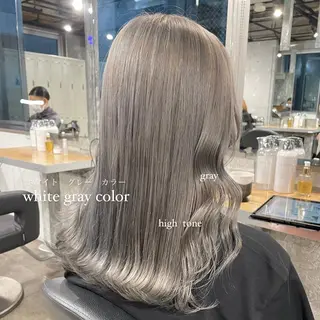 ミディアム カラー パーマ ヘアアレンジ メンズ キッズ ネイル マツエク・マツパ アイブロウ 透明感カラー・レイヤ ー🎀amika🎀のヘアスタイル