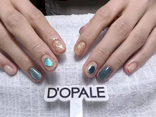 ネイル D‘OPALEサロン所属・トパサロン 上野kkのネイルデザイン