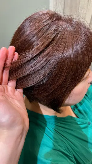 ショート Rico /透明感カラー💎のヘアスタイル