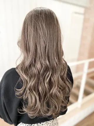 ロング カラー パーマ ヘアアレンジ RecheRche【池袋】所属・👑指名率No.1 👑坂口飛翔のヘアスタイル