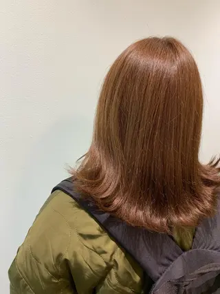 ミディアム カラー 髪質改善&Spa fee by carrefour 大橋店[フィー・バイ・カルフール大橋]所属・stylist Yukieのヘアスタイル