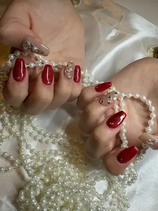 ネイル 濱岡 咲のネイルデザイン