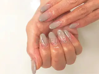 ネイル BABELバベル所属・江戸川橋✨BABEL 【バベル】大人可愛いのネイルデザイン