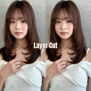 saki /レイヤー / 髪質改善のヘアスタイル