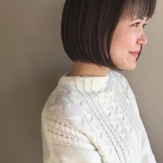 ショート カラー レイヤーカット BLend 渋谷のヘアスタイル