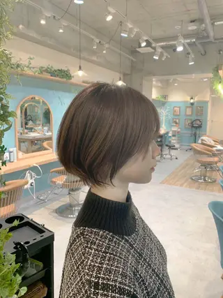 ショート 林 飛夕也のヘアスタイル