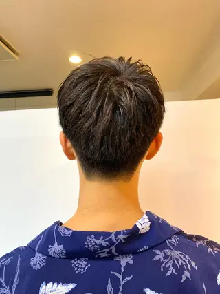 ショート カラー パーマ メンズ Aujuaソムリエ 🎨‎♡HARUのヘアスタイル