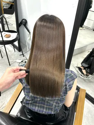ロング darts所属・マツダ レンのヘアスタイル