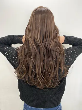 カラー opus 店長大和 レイヤー/赤み消しのヘアスタイル