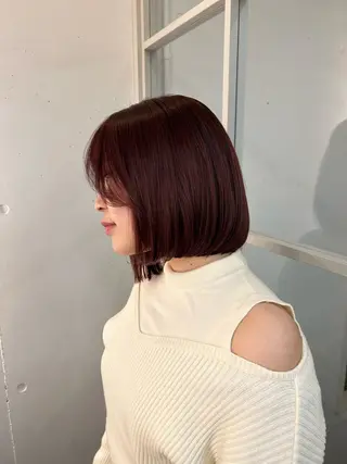 ショート すずき さくやのヘアスタイル