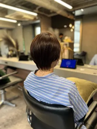 ショート 新井 翼/銀座 メンズお任せくださいのヘアスタイル