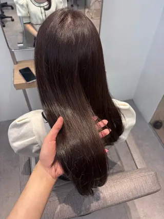 ロング 透明感/韓国ヘア/ miyu 🎀のヘアスタイル