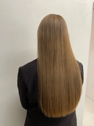 ロング カラー 柴田泰秀sotti. 髪質改善/ブリーチのヘアスタイル