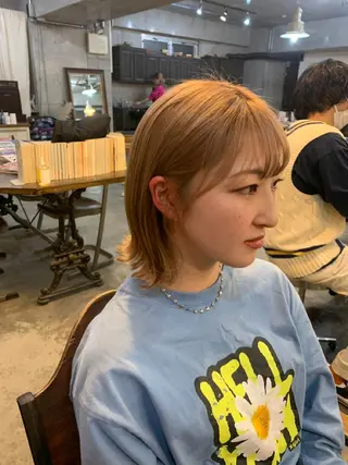 ショート カラー ヘアアレンジ メンズ キッズ ravens代表 🍀【ヒロム】🍀のヘアスタイル