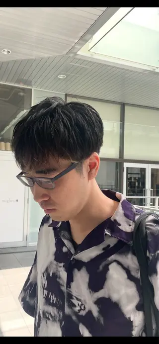 ショート mighty byH所属・天野 心太郎のヘアスタイル